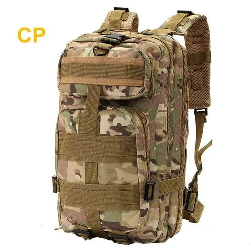30L Military Tactical Rucksack Backpack Adjustable Travel Camping