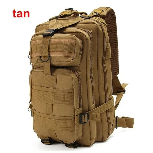 30L Military Tactical Rucksack Backpack Adjustable Travel Camping