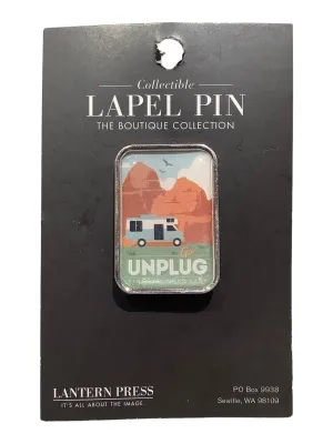50% OFF SALE Unplug Souvenir Pin*