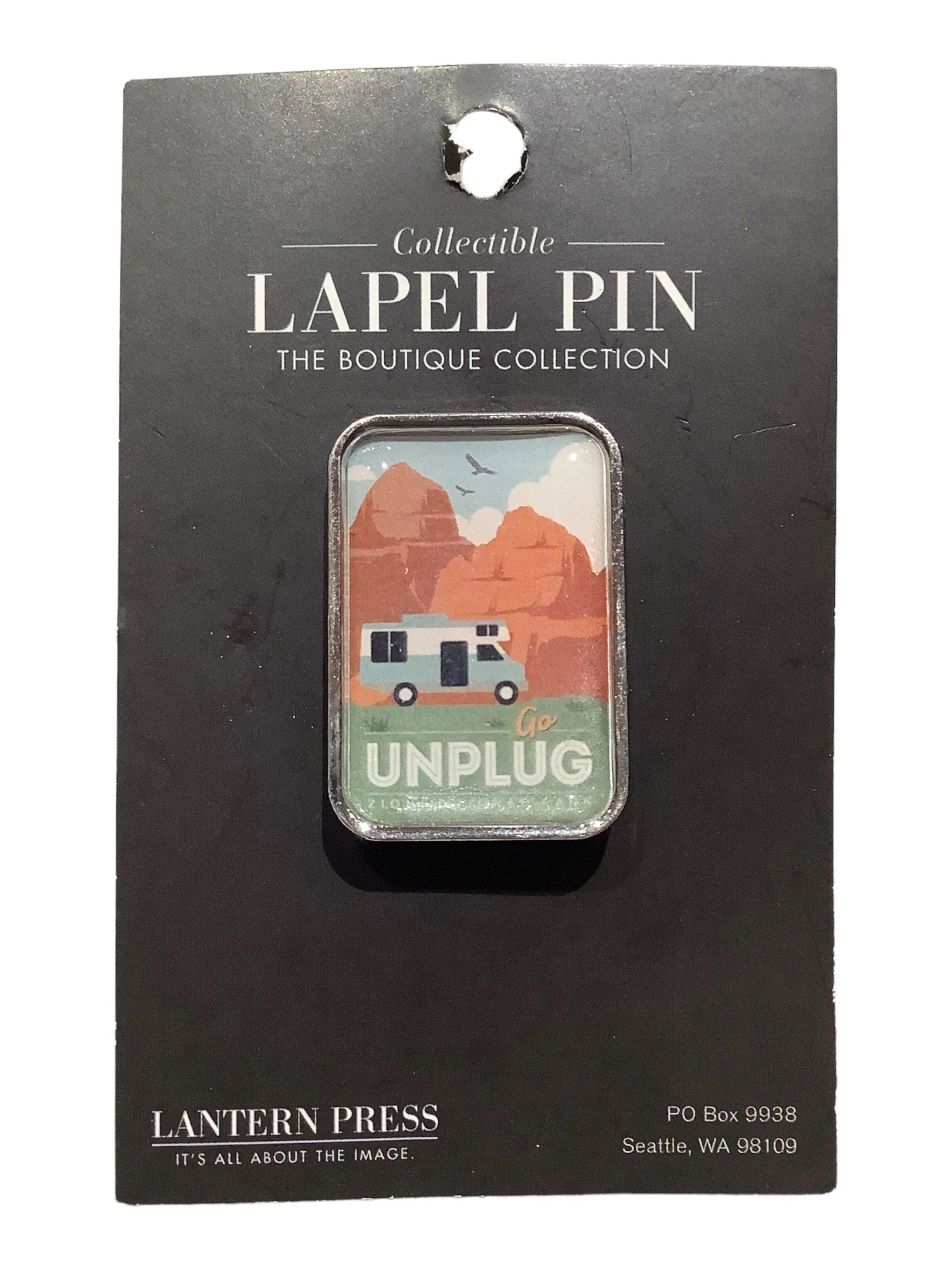 50% OFF SALE Unplug Souvenir Pin*