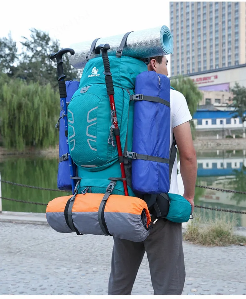 60L Waterproof Outdoor Backpack