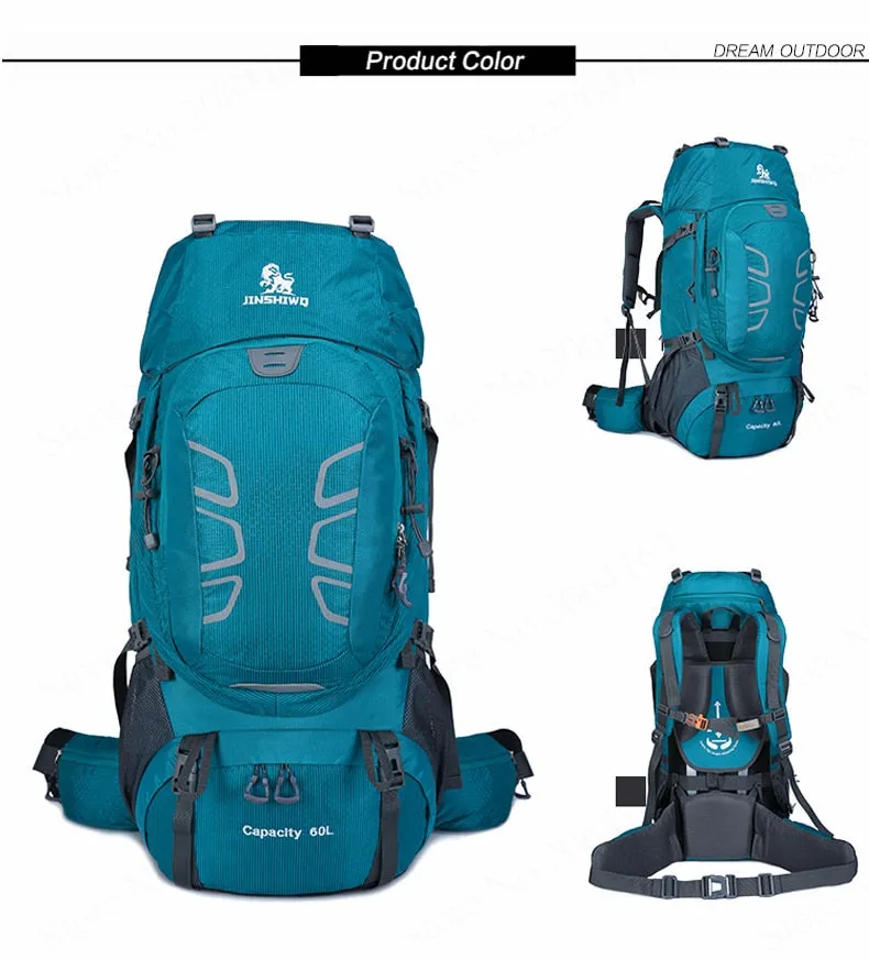 60L Waterproof Outdoor Backpack