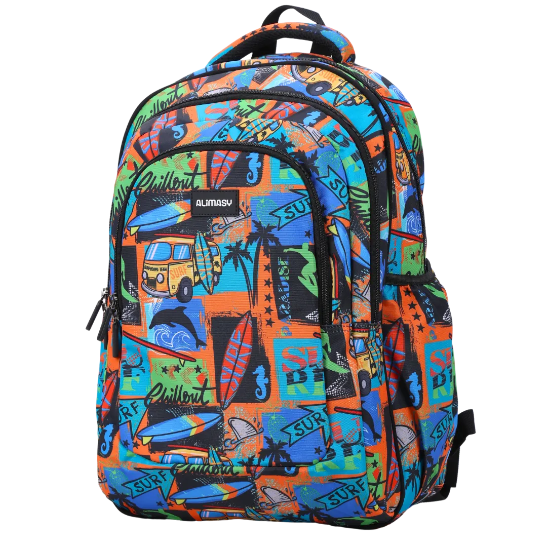 Alimasy Large Backpack - Surf Kombi