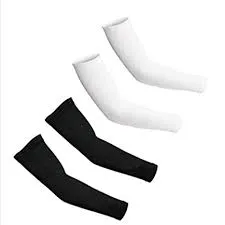 Aqua X Uv Protection Cooling Arm Sleeves (A Pair)( Free Size)- Bike, Run, Walk, Hike ,Outdoor