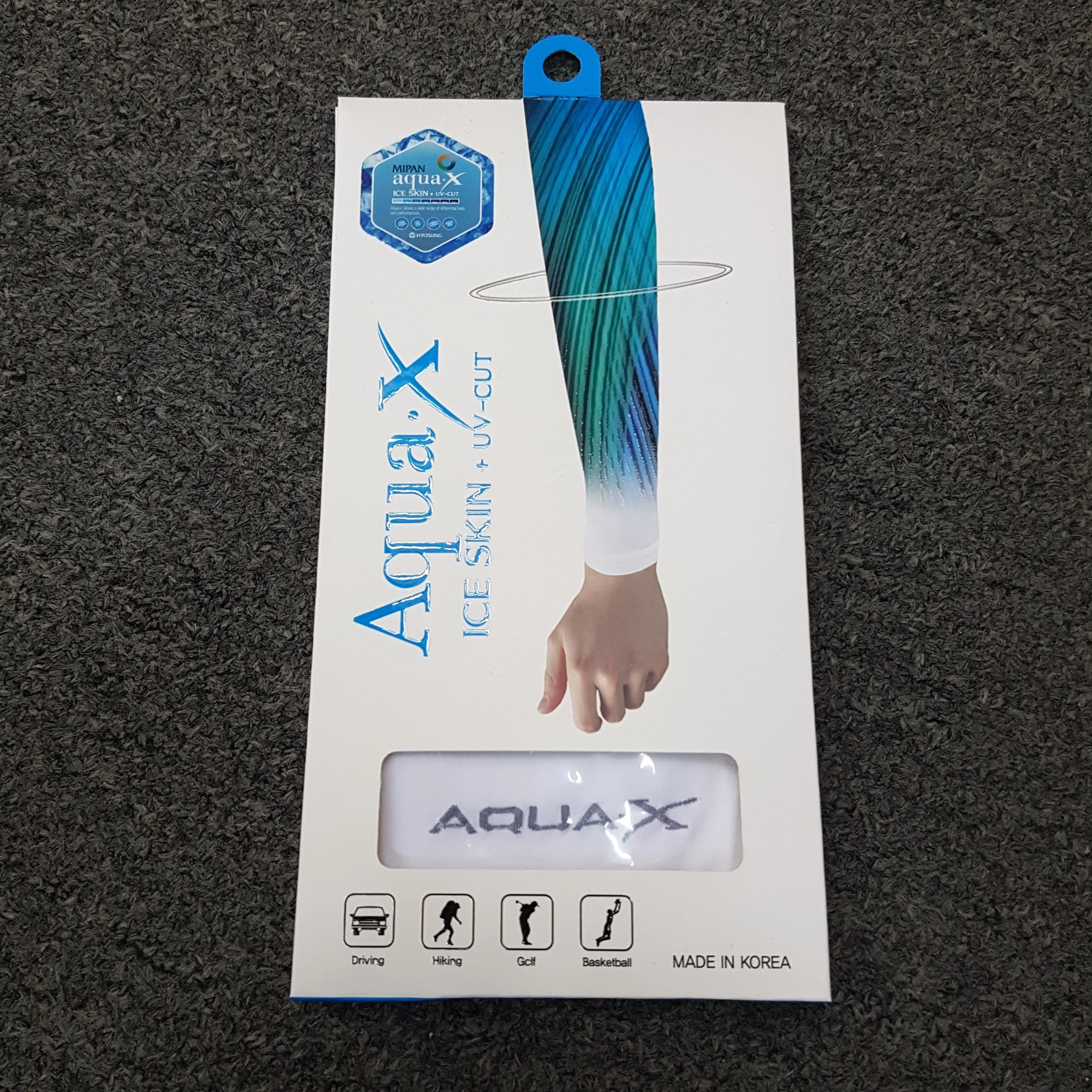 Aqua X Uv Protection Cooling Arm Sleeves (A Pair)( Free Size)- Bike, Run, Walk, Hike ,Outdoor