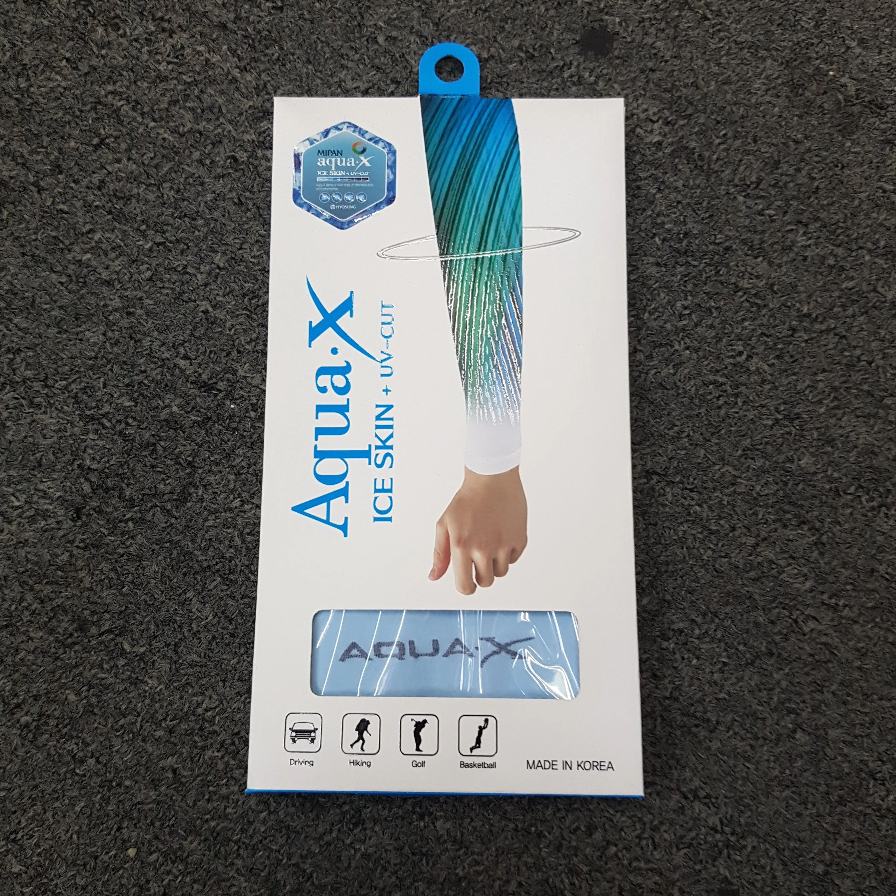 Aqua X Uv Protection Cooling Arm Sleeves (A Pair)( Free Size)- Bike, Run, Walk, Hike ,Outdoor