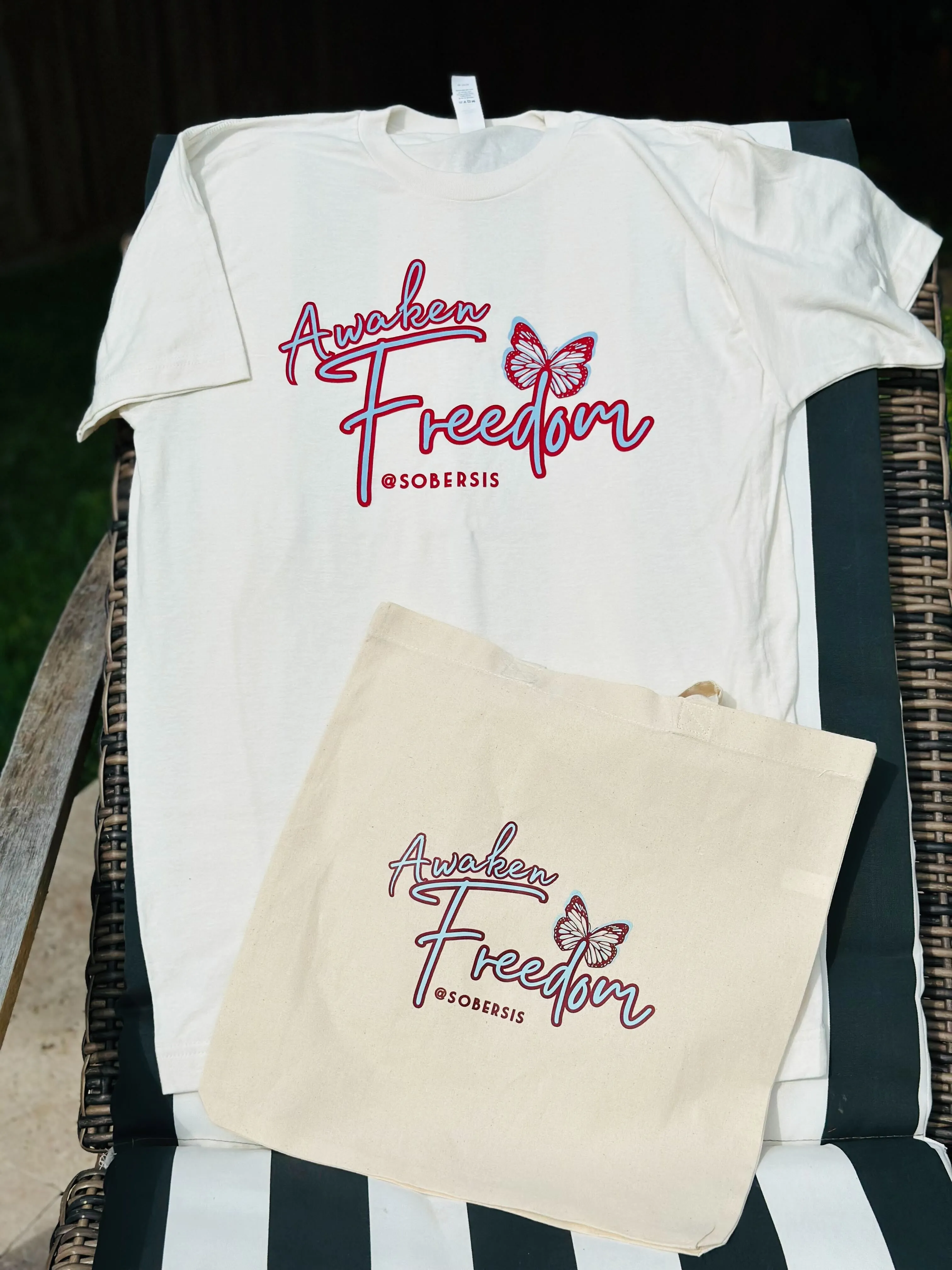 Awaken Freedom Tote Bag