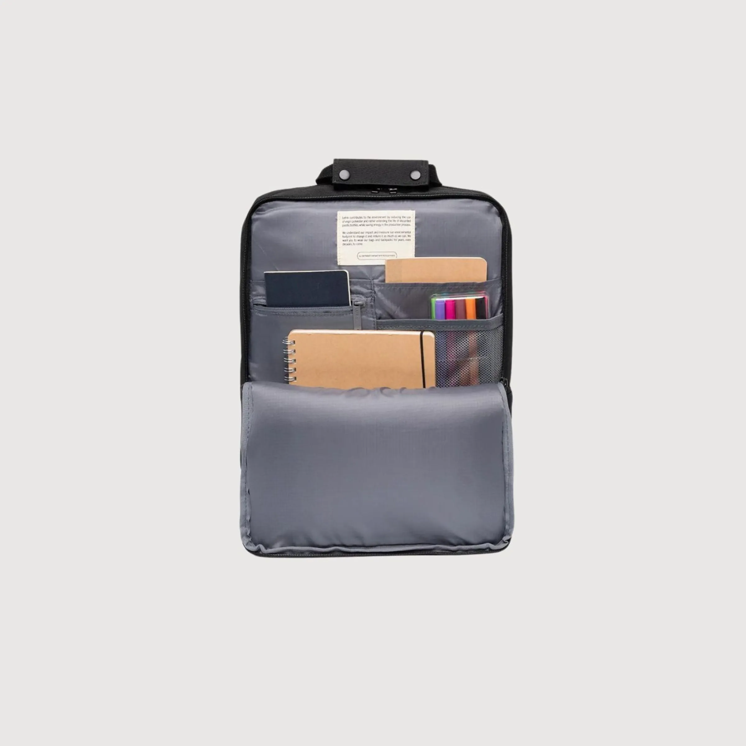Backpack Daily Laptop 13" Black | Lefrik