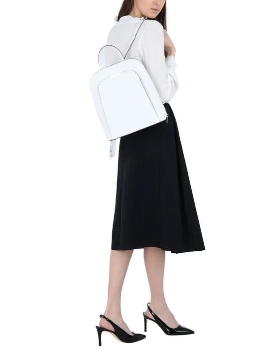 Backpack TUSCANY LEATHER, white