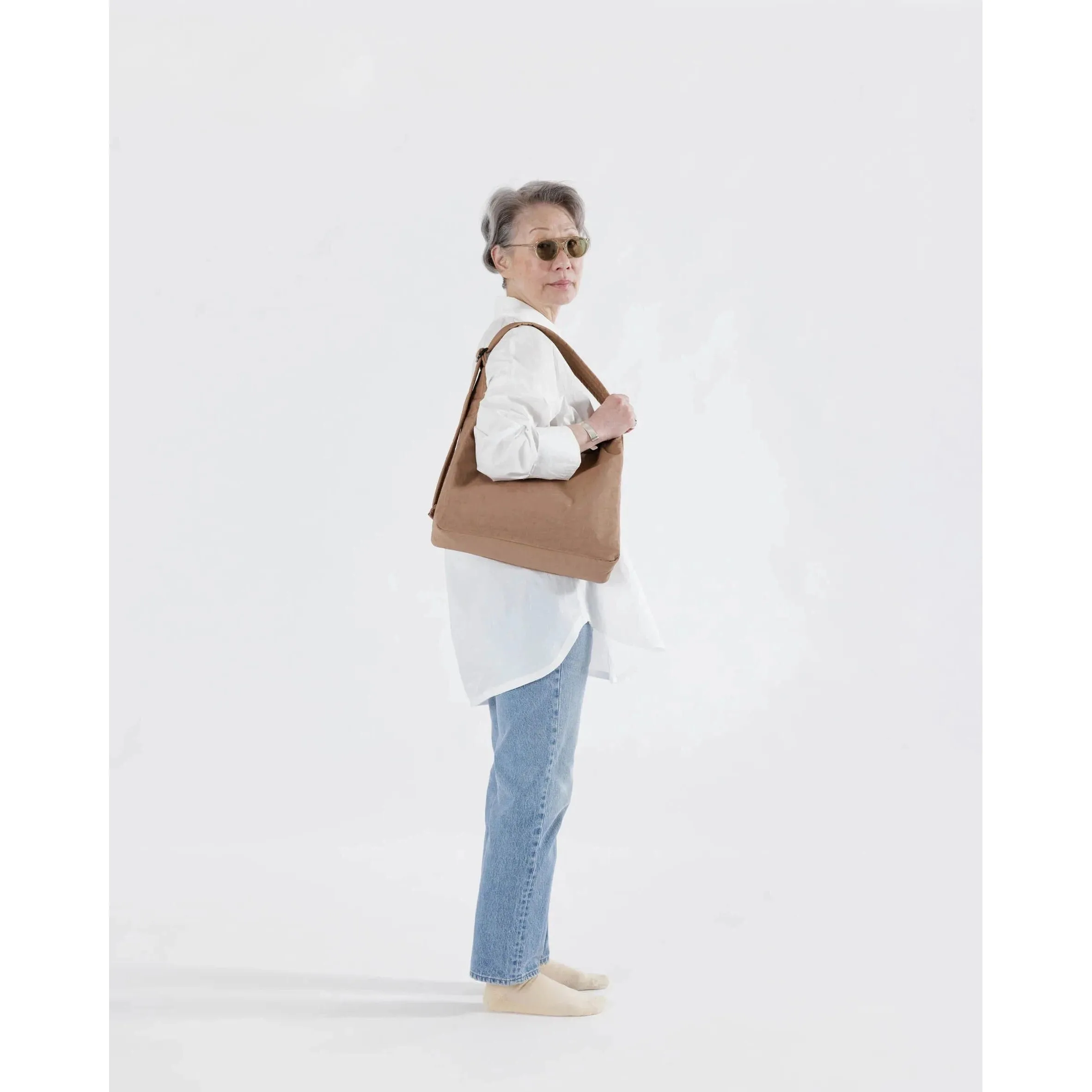Baggu - Nylon Shoulder bag - Cocoa