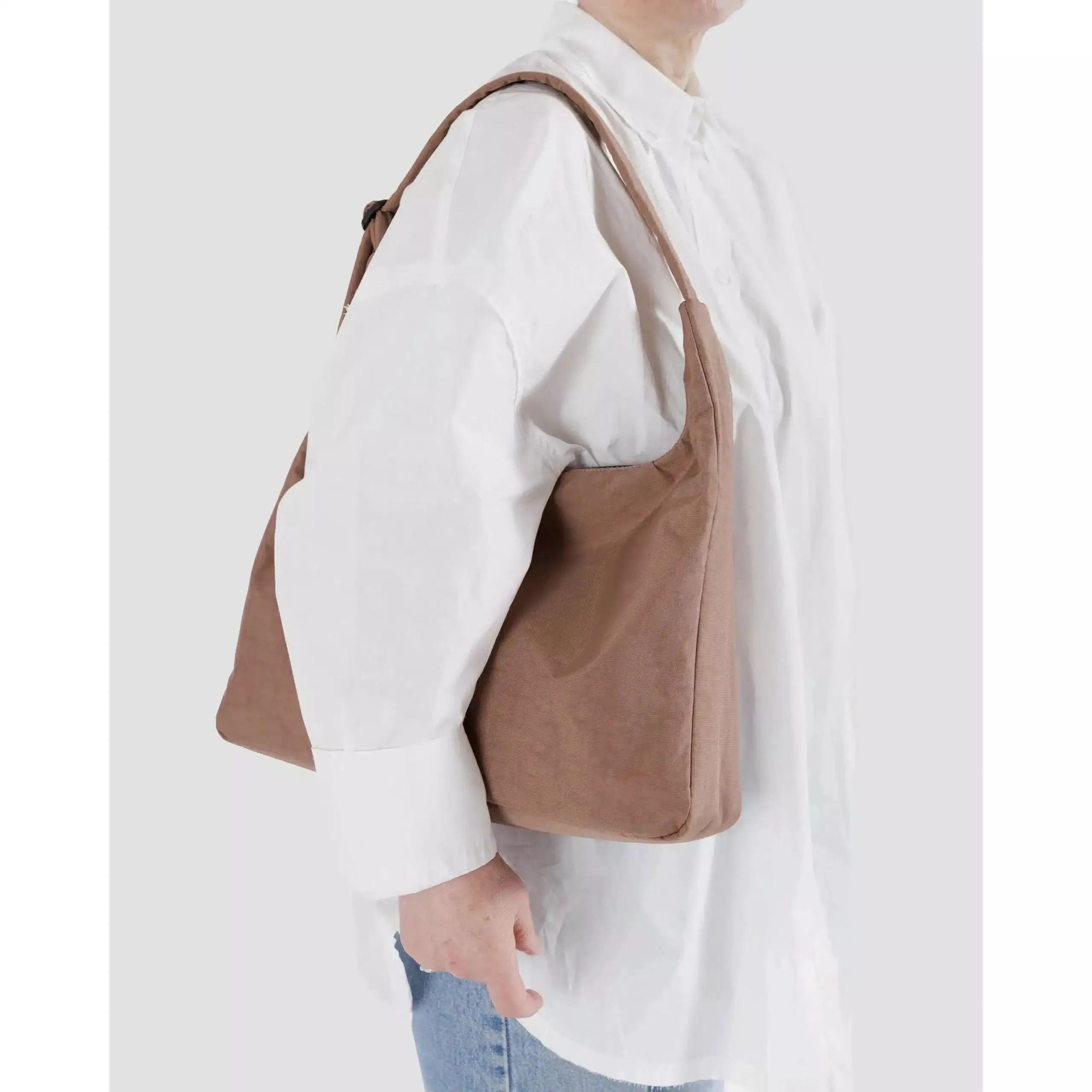 Baggu - Nylon Shoulder bag - Cocoa