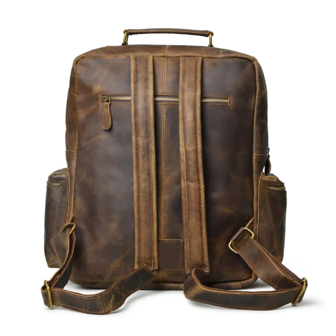 Barclay Buffalo Leather Backpack
