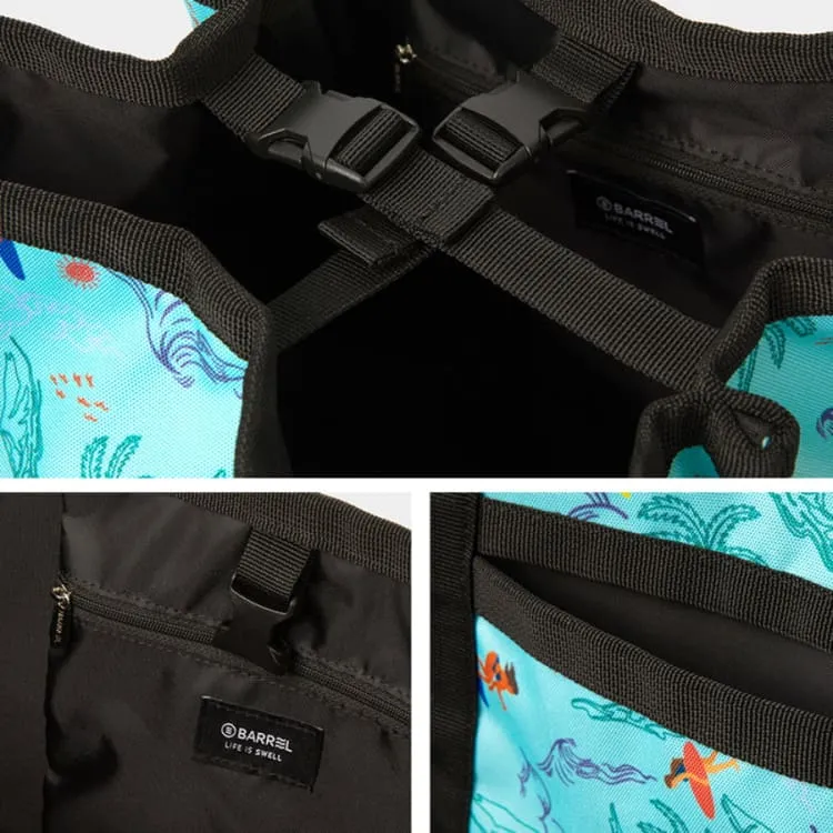 Barrel Surfer Beach Bag-MINT
