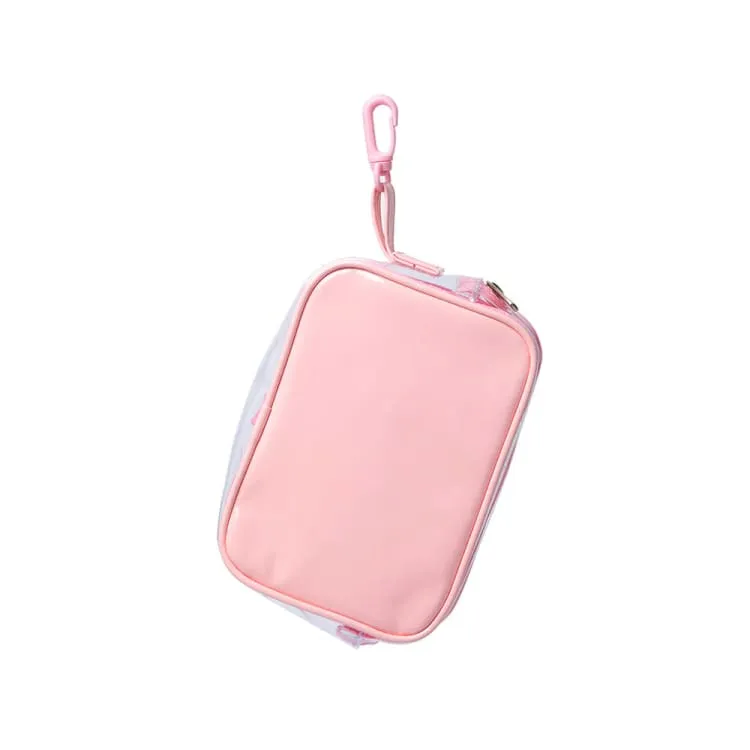 Barrel Surfer Mesh Beach Bag-PINK