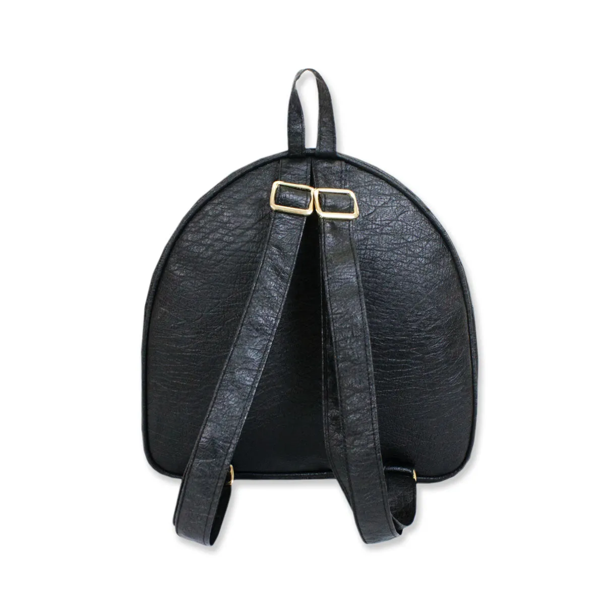 Blue Pine Block-printed Backpack