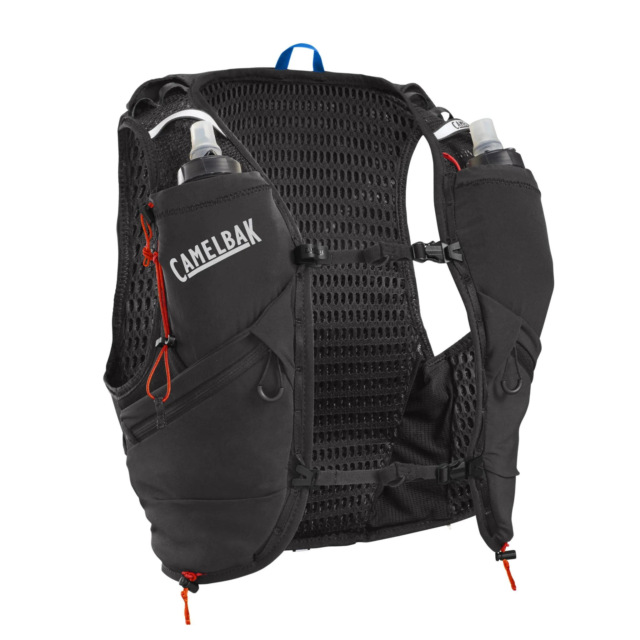 CamelBak Apex™ Pro Vest Black 12L with 2 x 500ml Quick Stow™ Flasks
