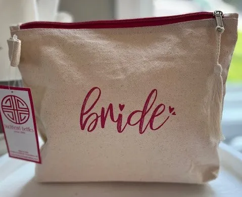 Canvas Accessories Zippered Bag