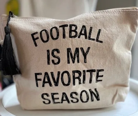 Canvas Accessories Zippered Bag