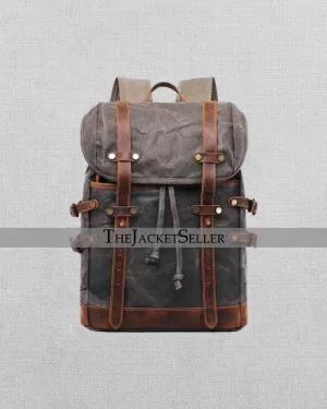 Canvas Backpack | Travel Backpack | Hiking Rucksack College Backpack