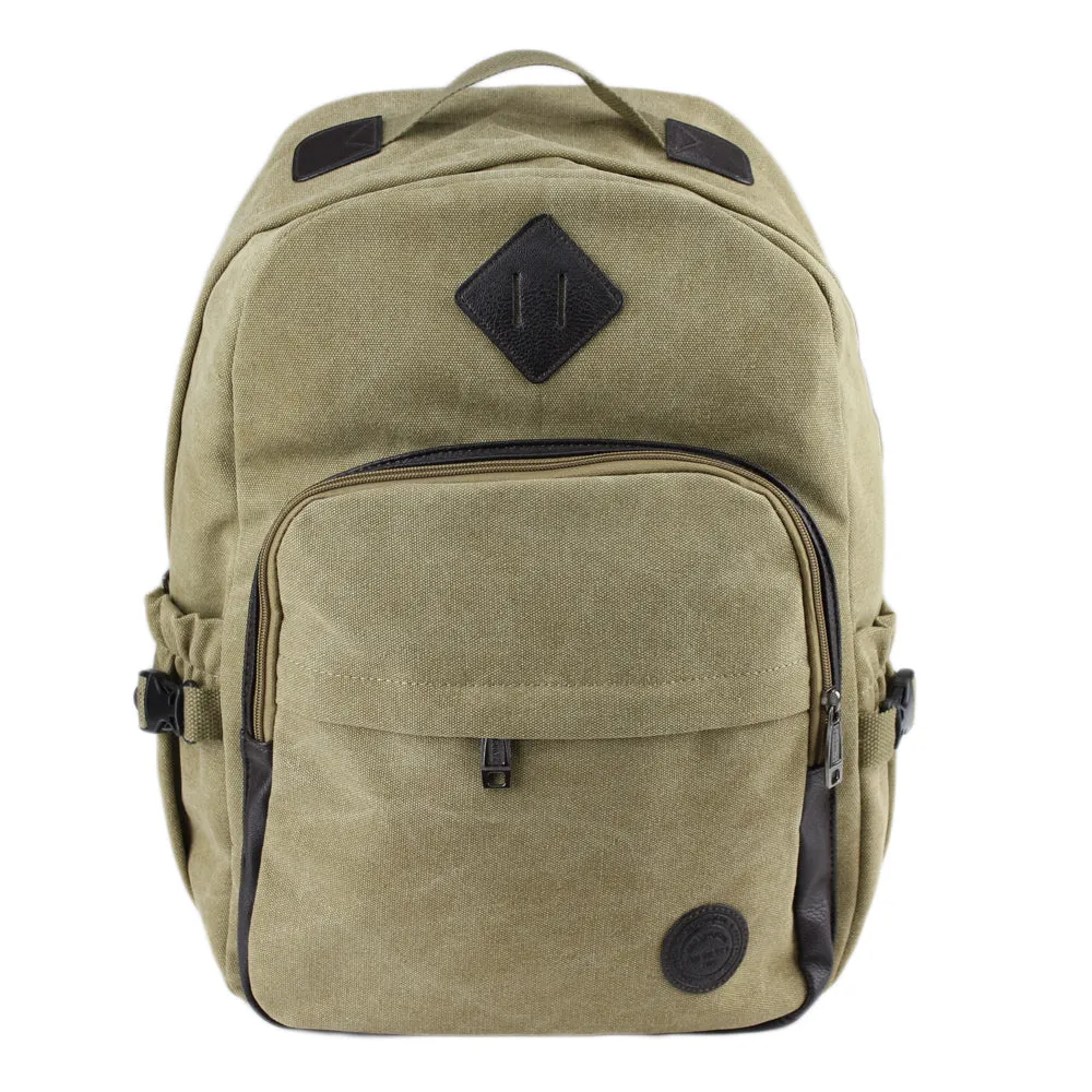 Canvas Backpacks Mens Vintage Laptop Bag Travel School Student Gym Casual Womens