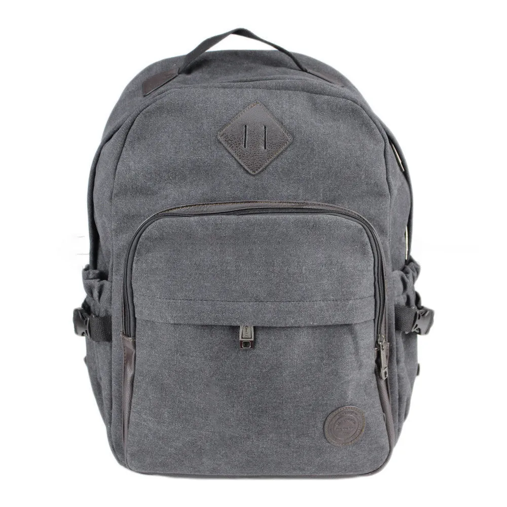 Canvas Backpacks Mens Vintage Laptop Bag Travel School Student Gym Casual Womens