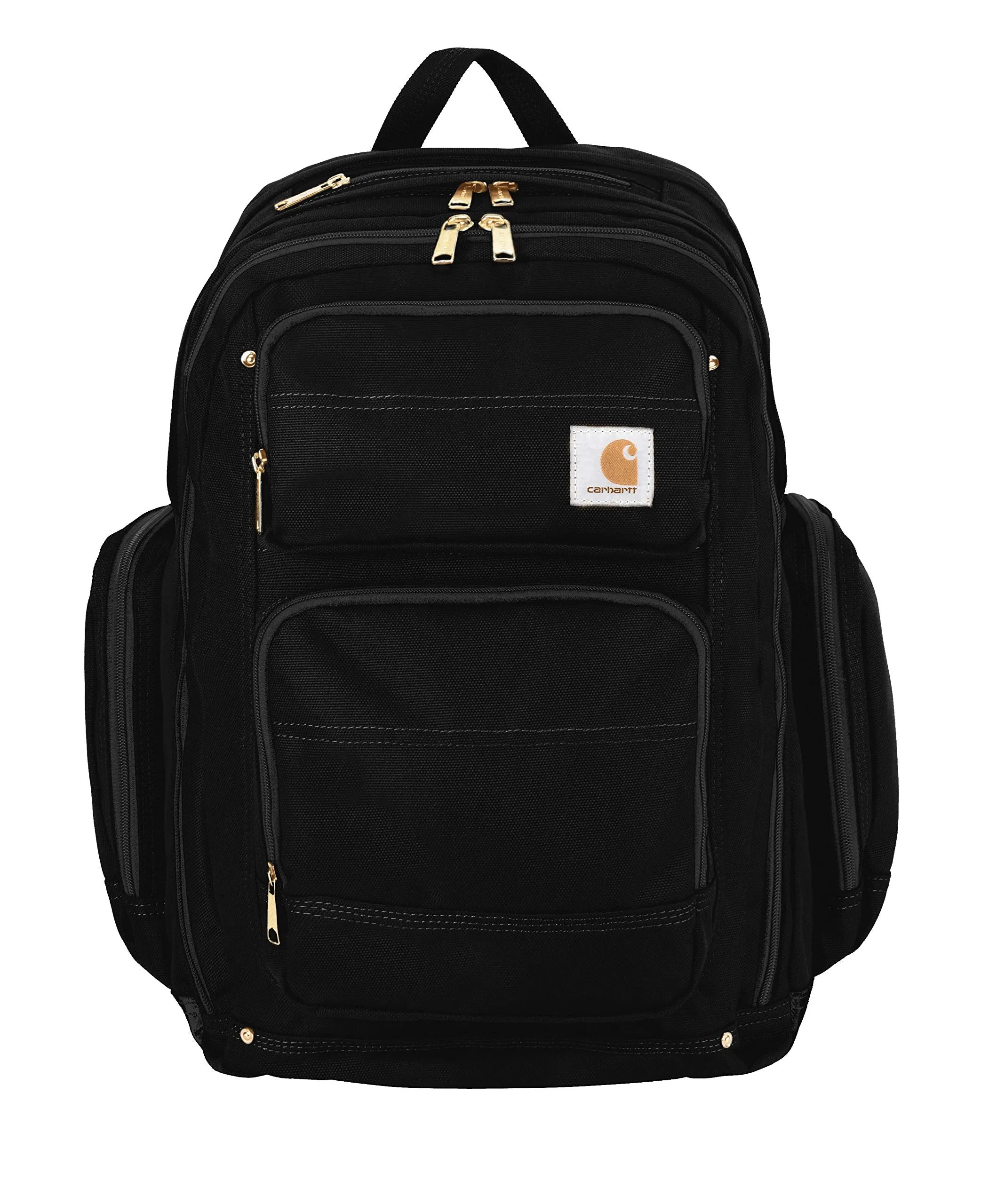 Carhartt Legacy Deluxe Work Backpack with 17-Inch Laptop Compartment, Black
