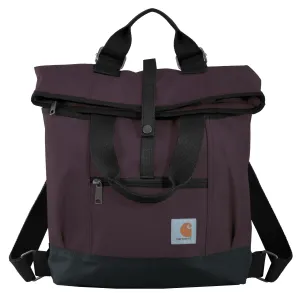 Carhartt Legacy Women's Hybrid Convertible Backpack Tote Bag, Wine