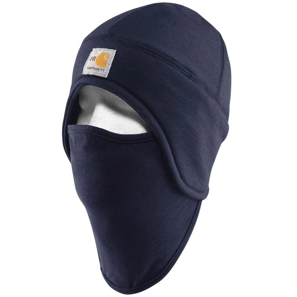 Carhartt Men's Dark Navy Flame-Resistant Fleece 2 in 1 Hat