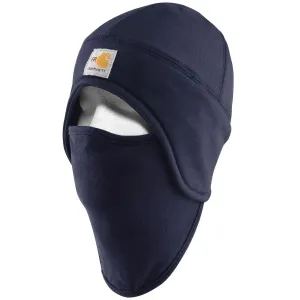 Carhartt Men's Dark Navy Flame-Resistant Fleece 2 in 1 Hat