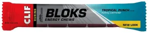 CLIF Shot Bloks Energy Chews for Active Sports - Tropical Punch ( caffeine)