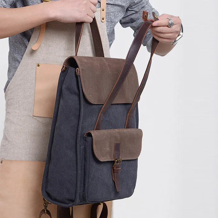 Cool Womens Large Rucksack Leather Backpack Bag Purse Laptop Backpacks for Women