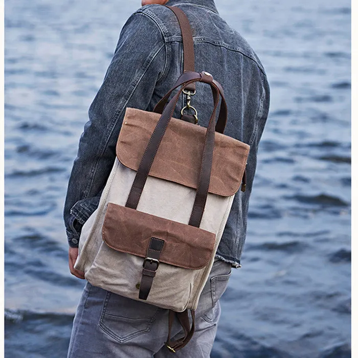 Cool Womens Large Rucksack Leather Backpack Bag Purse Laptop Backpacks for Women