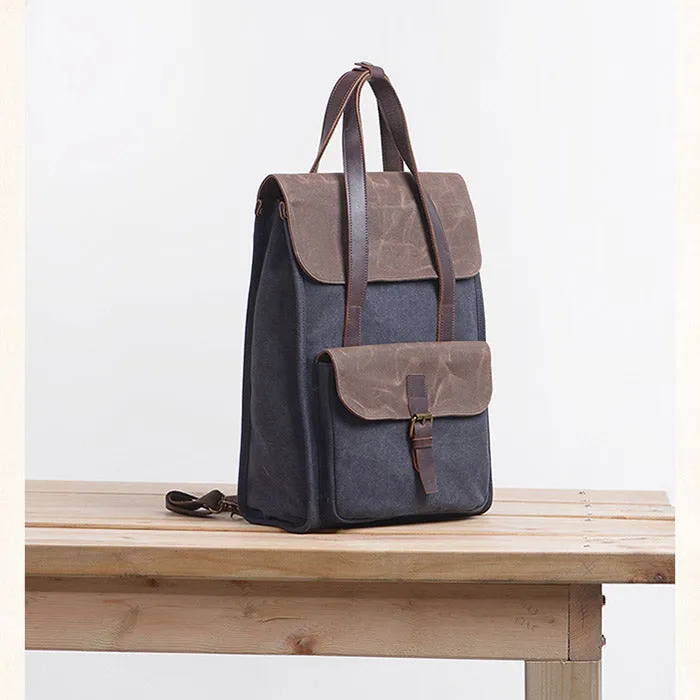 Cool Womens Large Rucksack Leather Backpack Bag Purse Laptop Backpacks for Women