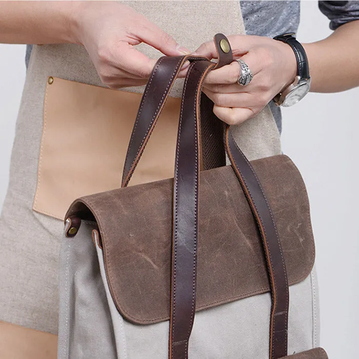 Cool Womens Large Rucksack Leather Backpack Bag Purse Laptop Backpacks for Women