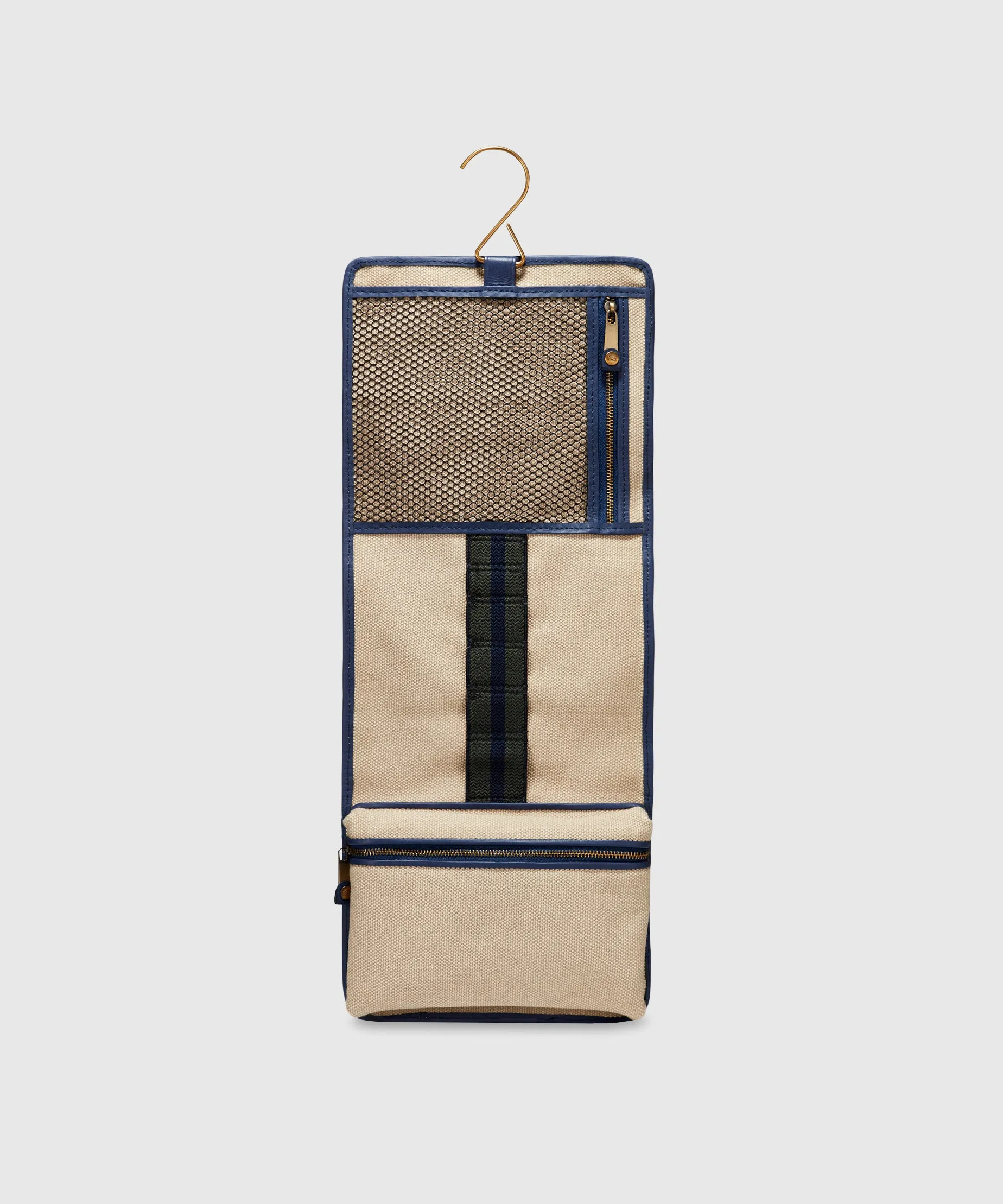 Cotton Canvas Toiletry Organizer