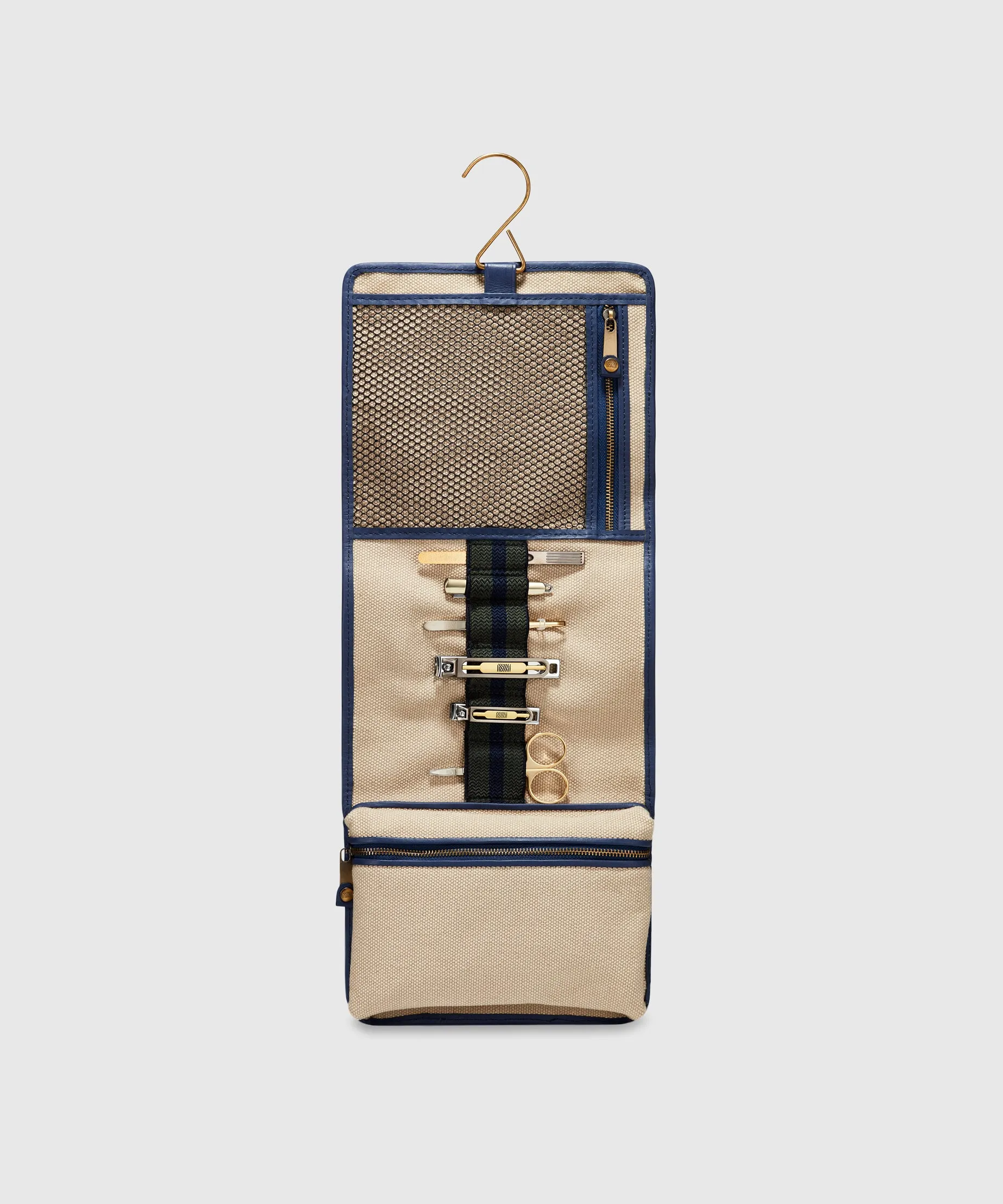 Cotton Canvas Toiletry Organizer