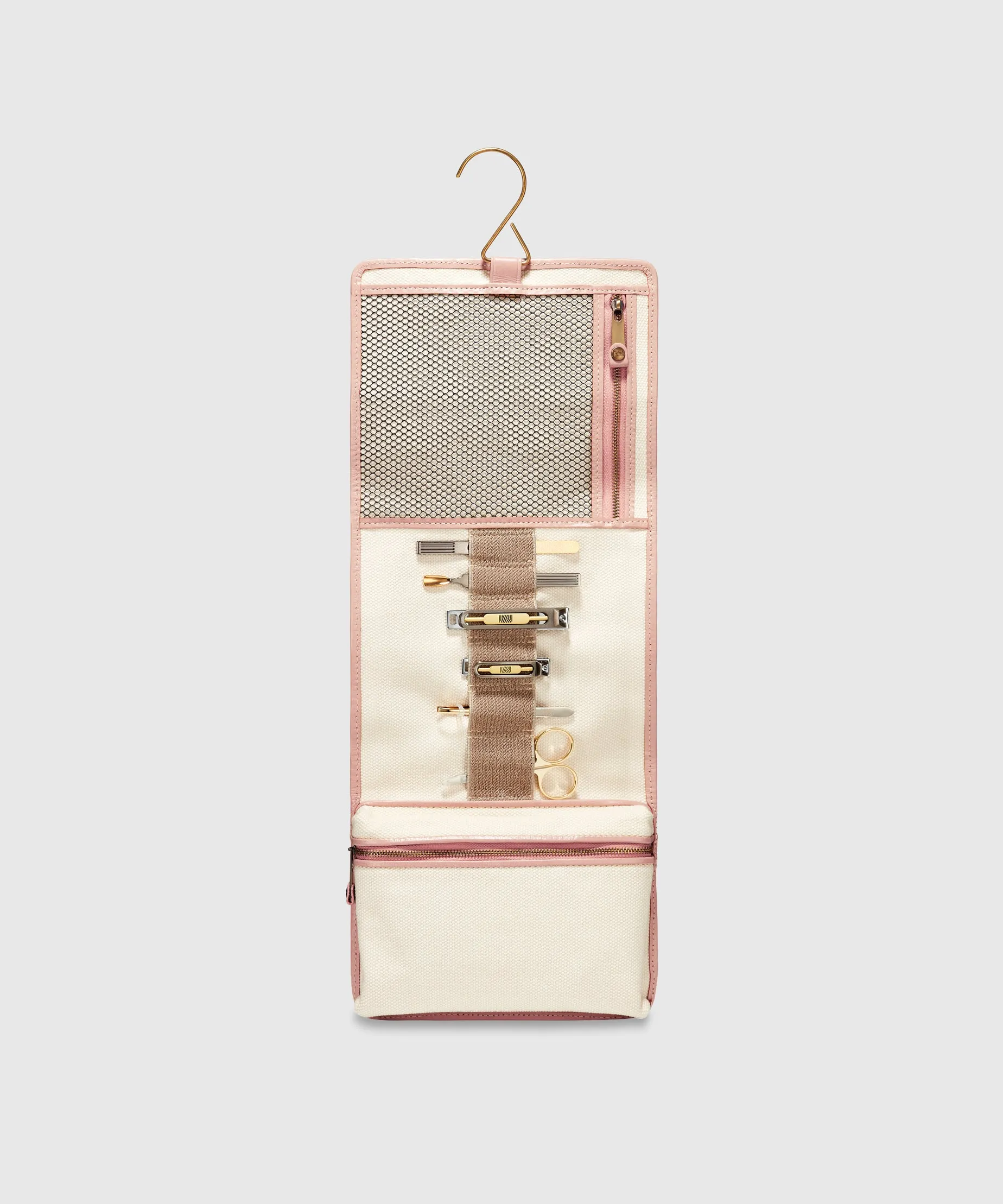 Cotton Canvas Toiletry Organizer