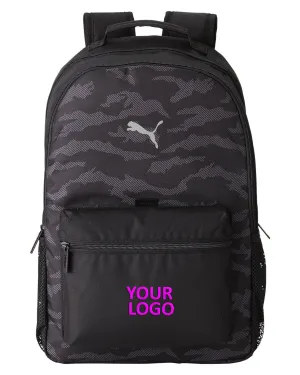 Custom Puma Camo Backpack, Puma Black