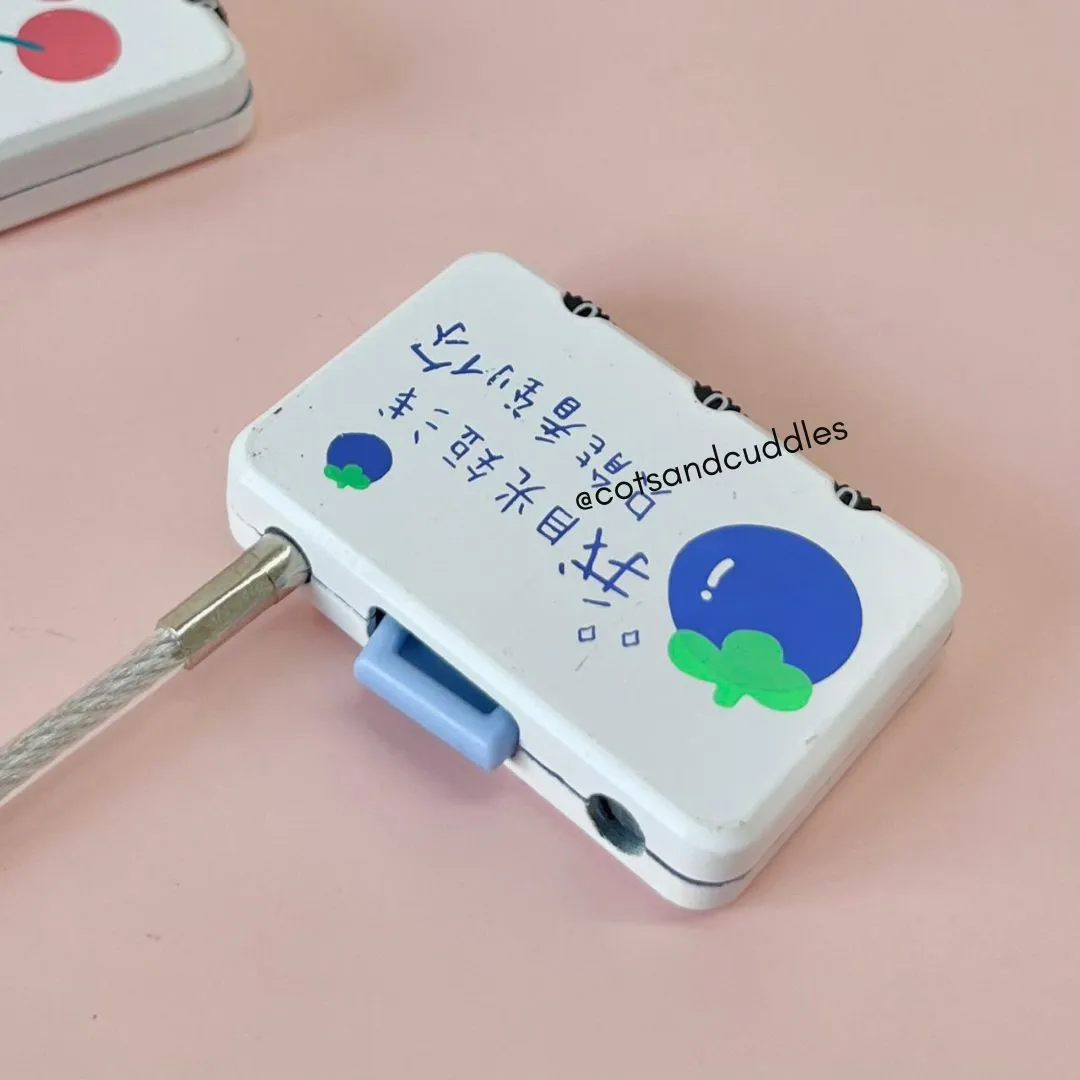 Cute Design Wire Hoop Mini Password Lock