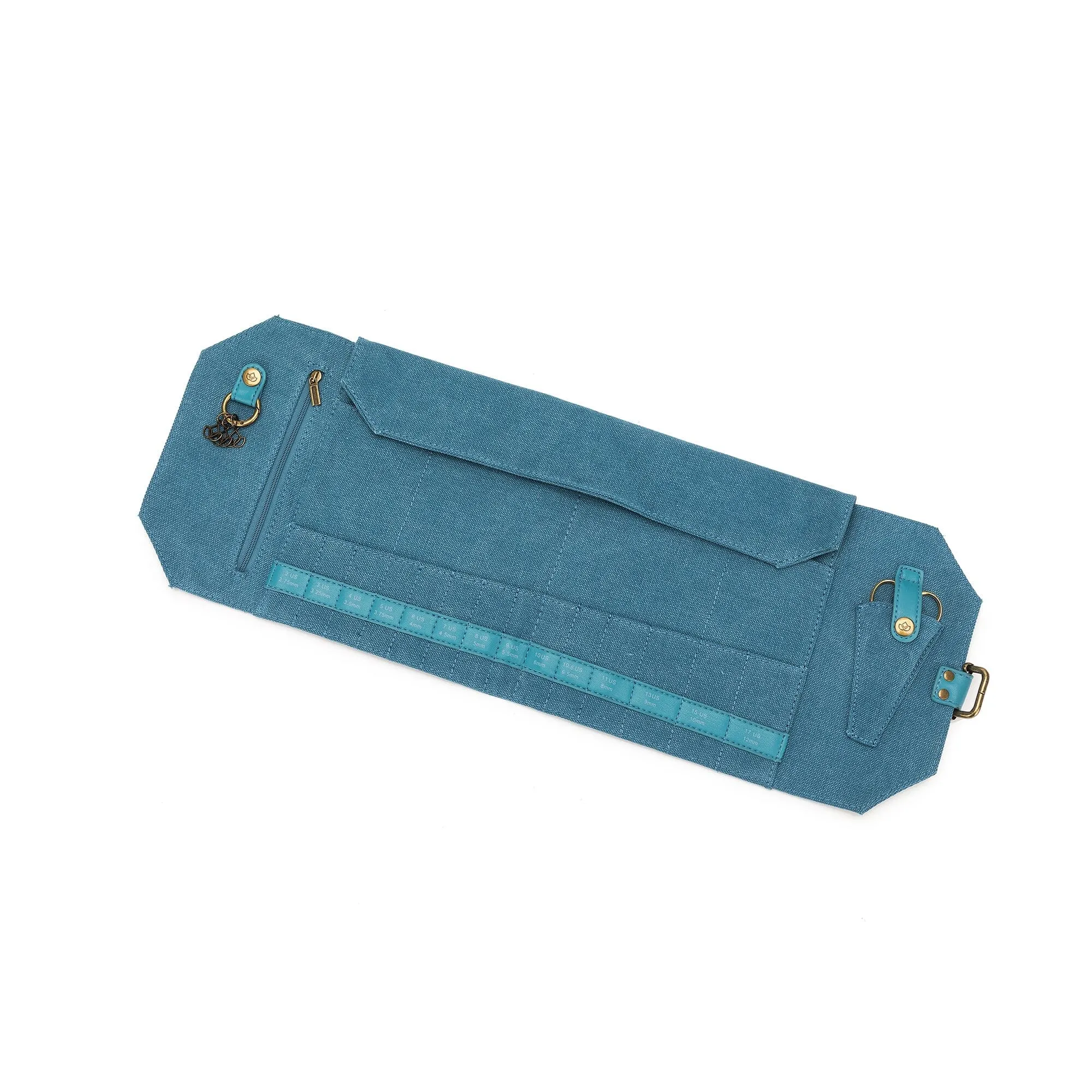 Della Q Maker's Canvas Knitting Needle Case