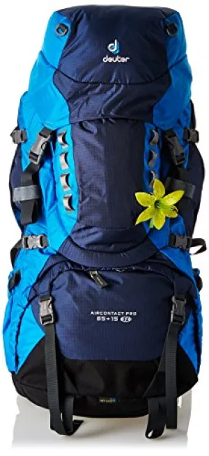 deuter Damen Aircontact PRO 65   15 SL Rucksack, Midnight-Turquoise, 90 x 36 x 34 cm