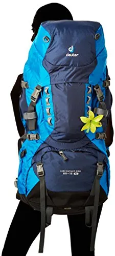 deuter Damen Aircontact PRO 65   15 SL Rucksack, Midnight-Turquoise, 90 x 36 x 34 cm