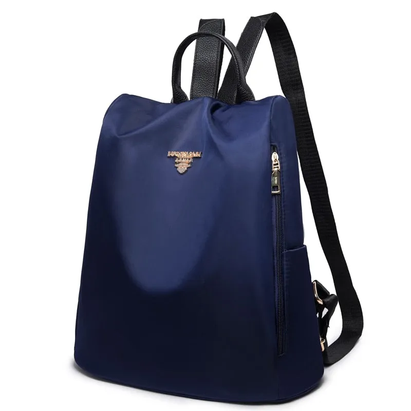Fashion Anti-theft Women Backpacks Famous Brand High Quality Waterproof Oxford Women Backpack Ladies Large Capacity Backpack