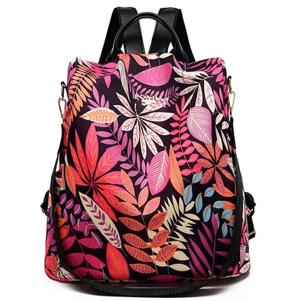 Fashion Anti-theft Women Backpacks Famous Brand High Quality Waterproof Oxford Women Backpack Ladies Large Capacity Backpack