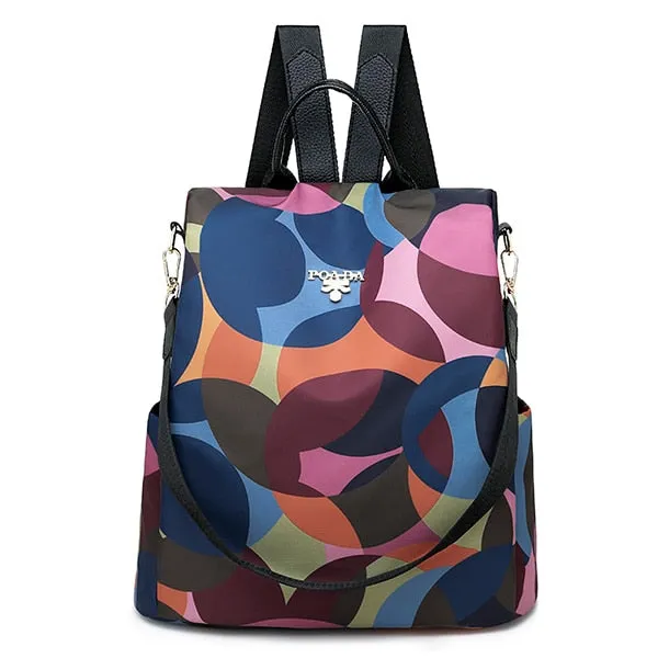 Fashion Anti-theft Women Backpacks Famous Brand High Quality Waterproof Oxford Women Backpack Ladies Large Capacity Backpack