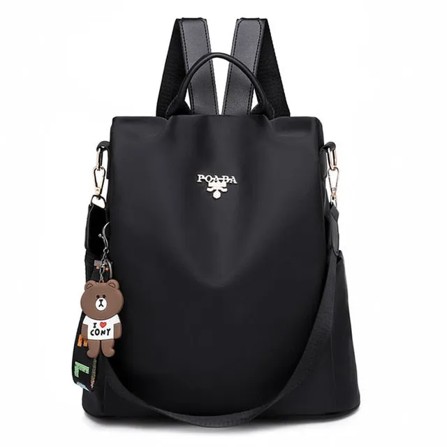 Fashion Anti-theft Women Backpacks Famous Brand High Quality Waterproof Oxford Women Backpack Ladies Large Capacity Backpack