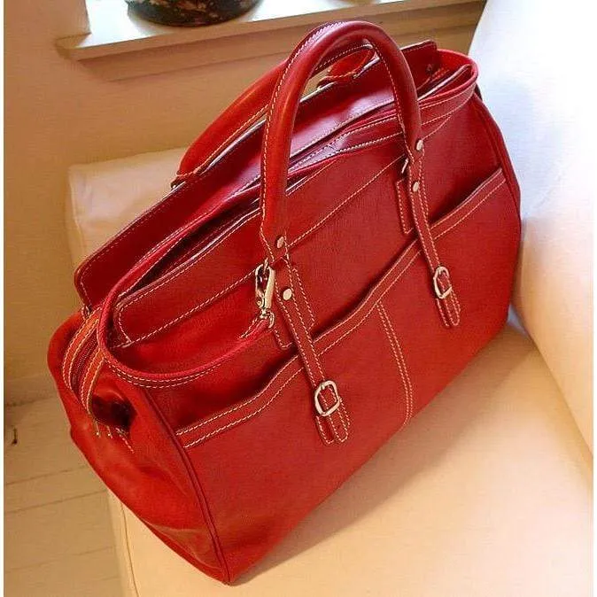 Floto Leather Casiana Tote Luggage