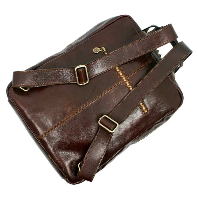 Gone with the Wind - Brown Leather Backpack