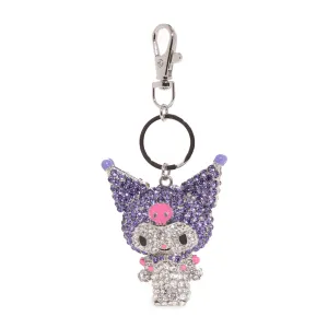 Kuromi Pave 3D Bling Keychain