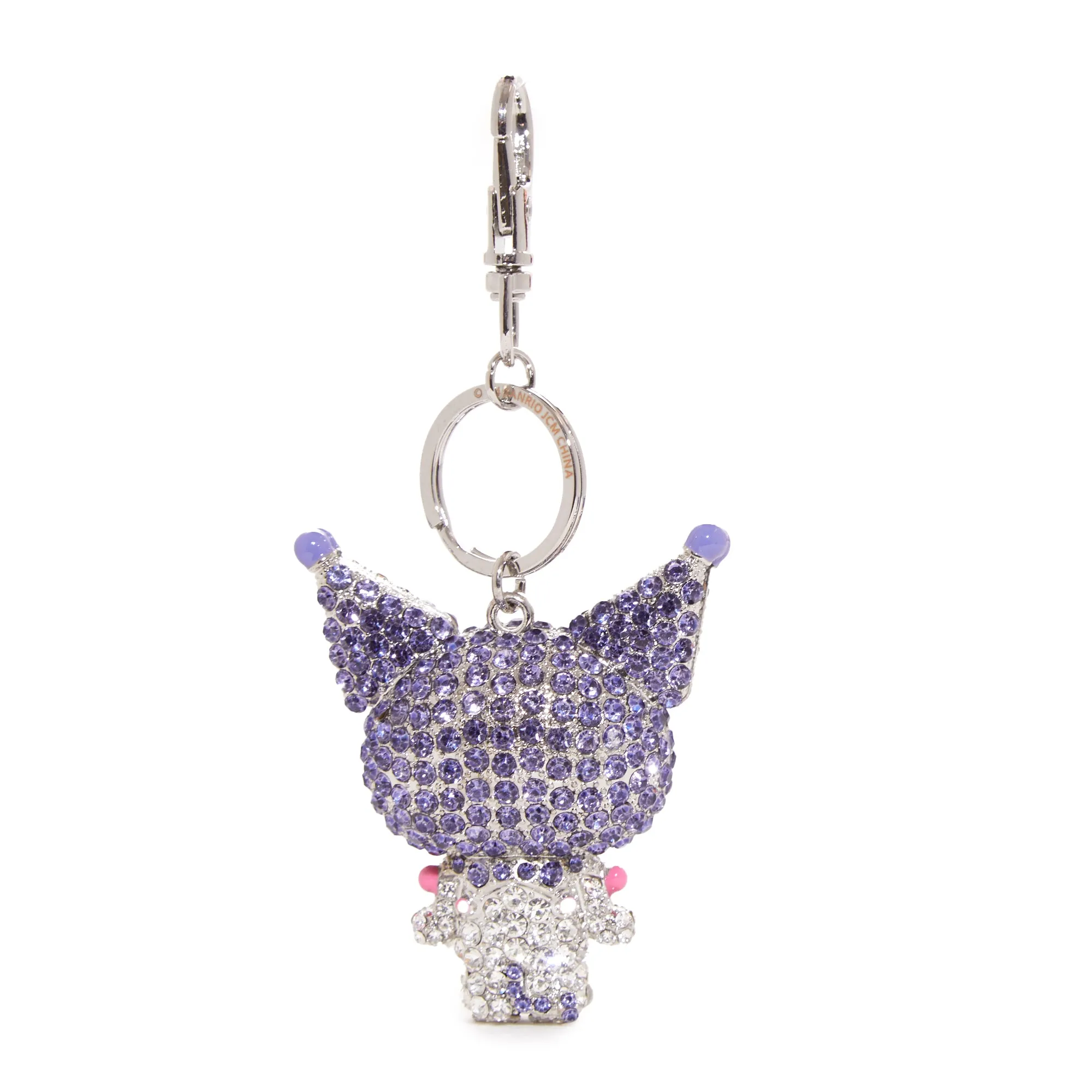 Kuromi Pave 3D Bling Keychain